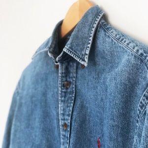 Ralph Lauren Sport Denim Button-up Shirt